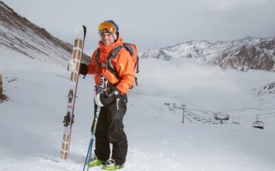 Cómo hacer la cuña esquiando